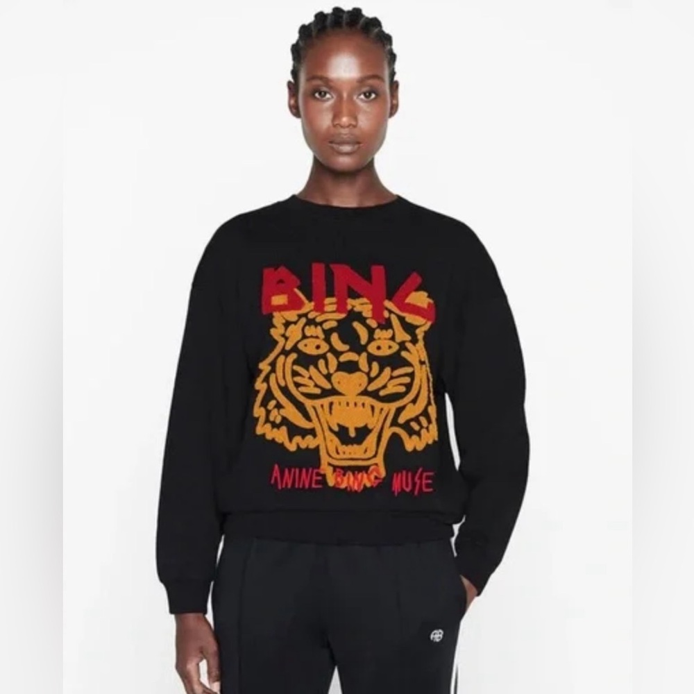 ANINE BING Chenille Sweatshirt